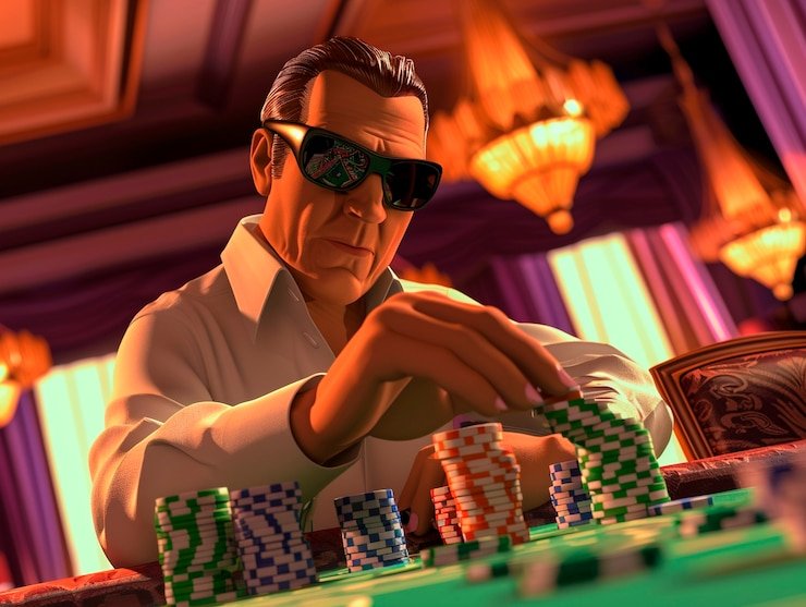 Antarmuka Red Tiger di aplikasi mobile pokermaya Antarmuka Red Tiger di aplikasi mobile pokermaya